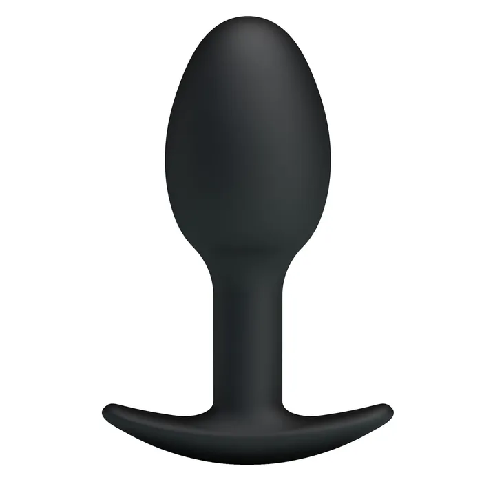 Pretty Love Anal Pretty Love Heavy Balls Silicone Butt Plug Black