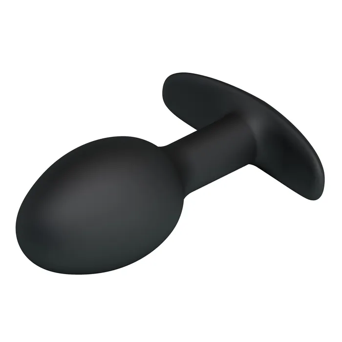 Pretty Love Anal Pretty Love Heavy Balls Silicone Butt Plug Black
