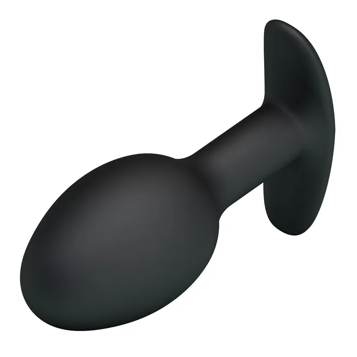 Pretty Love Anal Pretty Love Heavy Balls Silicone Butt Plug Black