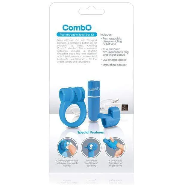 TheScreamingO Couples TheScreamingO Charged CombO Rechargeable Better Sex Starter Kit