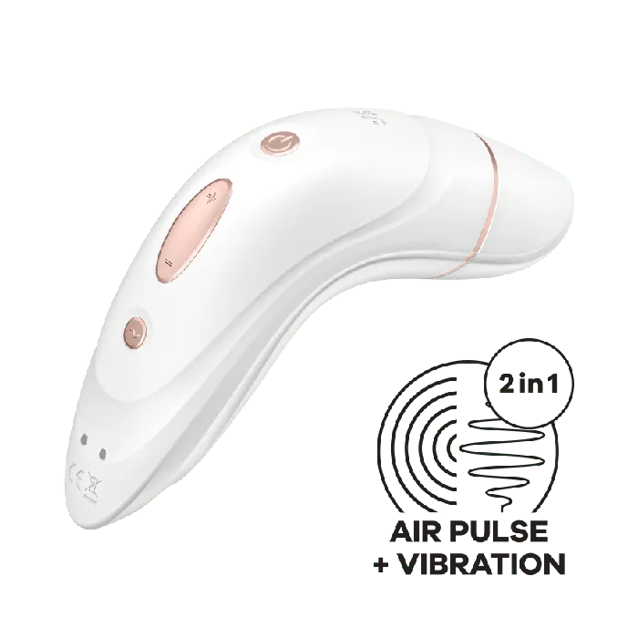 Vibrators Satisfyer Pro 1 Air Pulse Clitoral Air Stimulator White Satisfyer Vibrators Satisfyer Pro 1 Air Pulse Clitoral Air Stimulator White Satisfyer