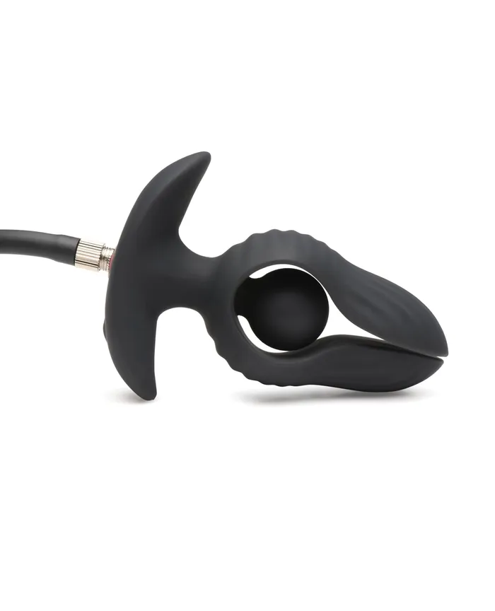 Xr LLC Anal Master Series Dark Pearl Inflatable Vibrating Butt Plug wRemote Control Black Xr LLC Anal Master Series Dark Pearl Inflatable Vibrating Butt Plug wRemote Control Black