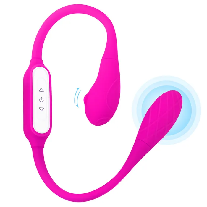 YOSPOSS Double Ended Dildo Vibrator Stroking Stimulator with 9 Vibrations Female Sex Toys